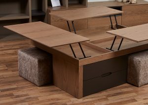 coffee table cuba oak open