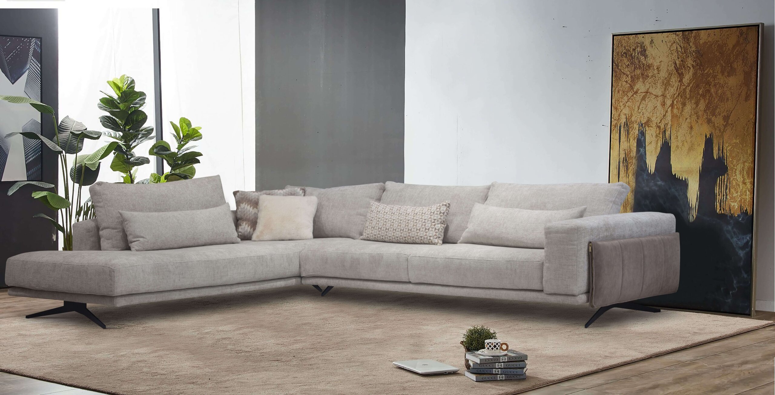 Γωνιακός Καναπές Magni