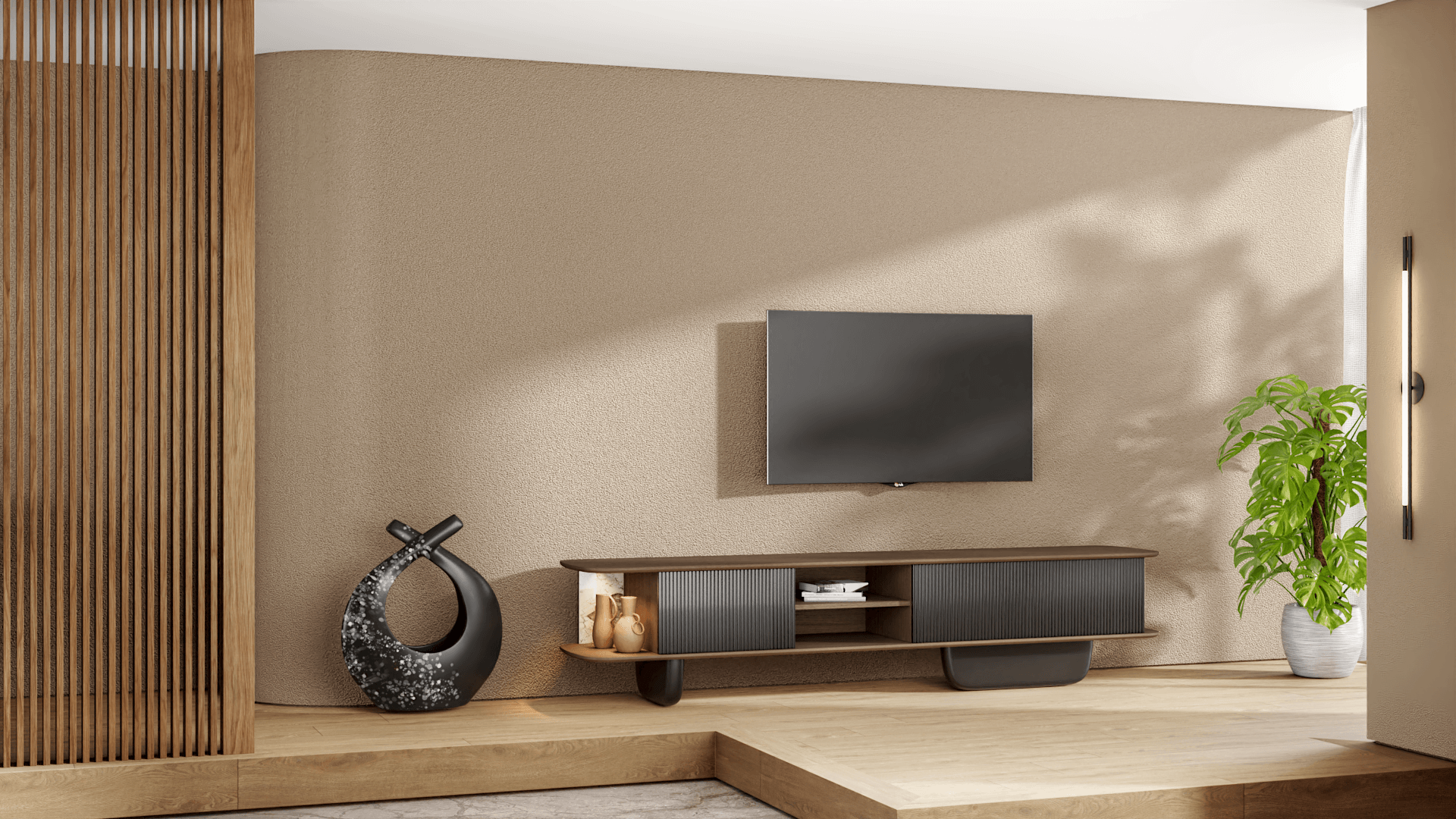 Μοντέρνα έπιπλα TV που αναδεικνύουν τον χώρο σας