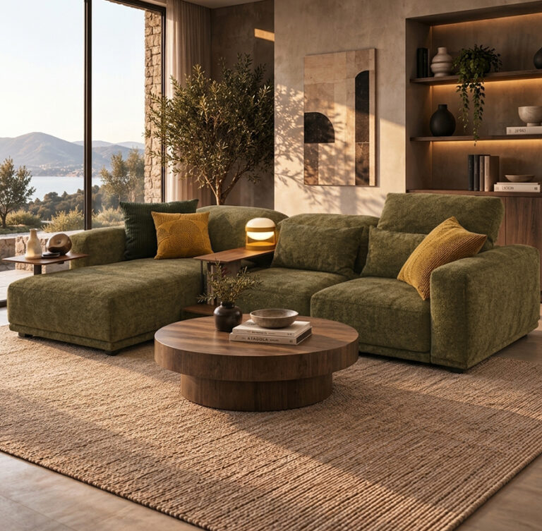Γωνιακός καναπές Perfecto
