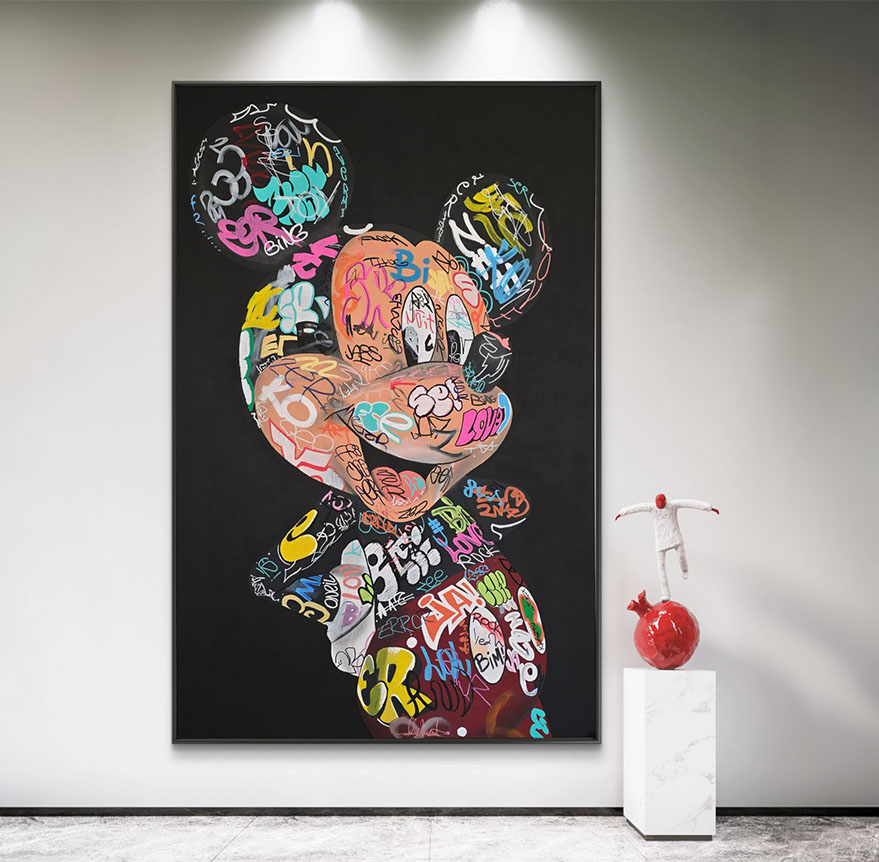 Mickey Mouse art